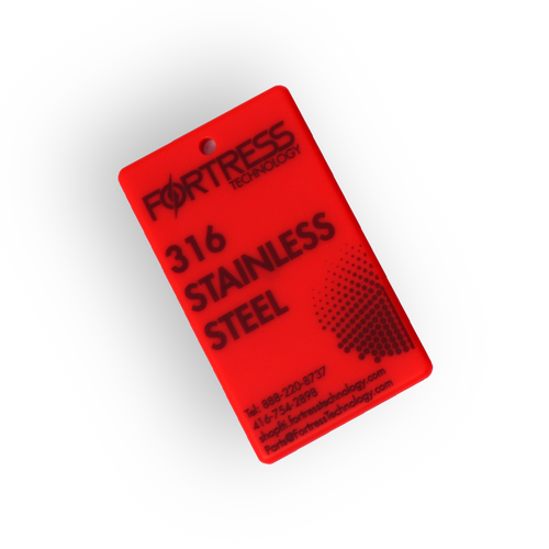 Certified Polycarbonate Test Cards