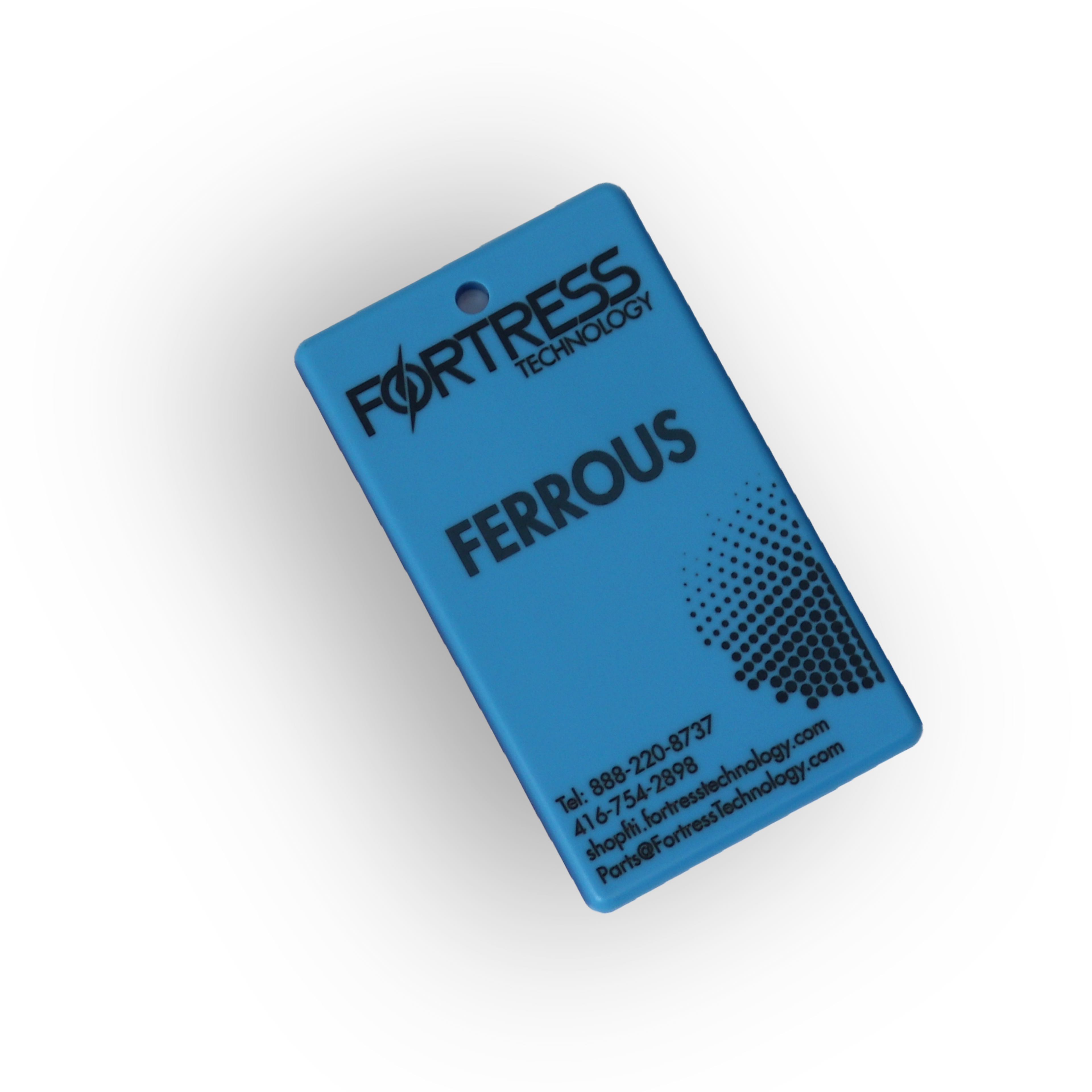 Certified Polycarbonate Test Cards