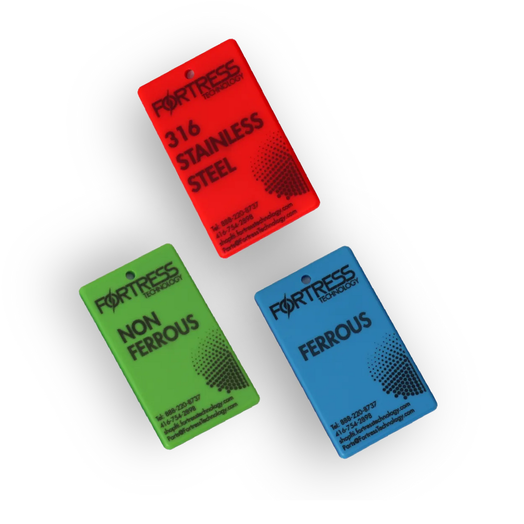 Certified Polycarbonate Test Cards